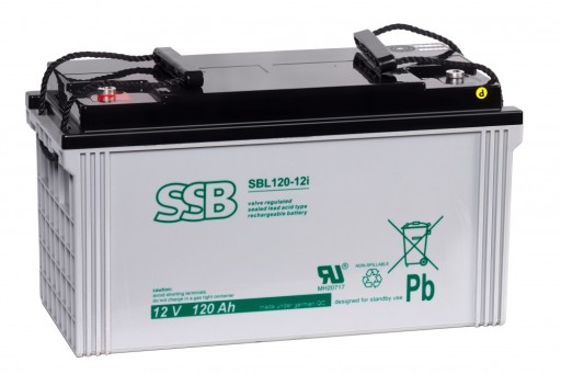 Аккумулятор ssb sbl 120-12i - 12v 120ah agm