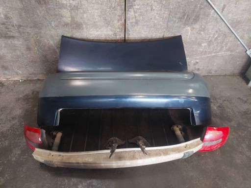 complete rear part AUDI A6 C5 LZ5T trunk door boot bumper rear part lights