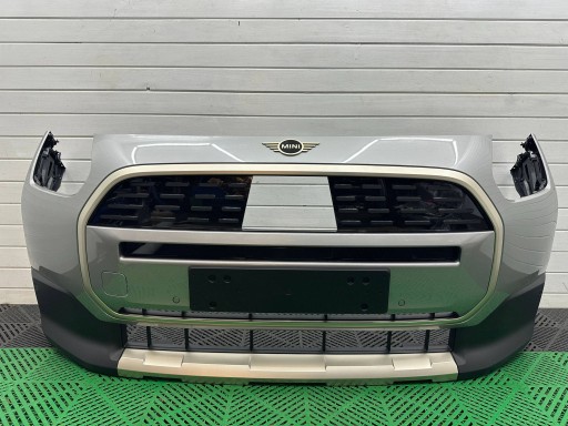 front bumper Mini Countryman U25 complete colour C67 MELTLNG SILVER
