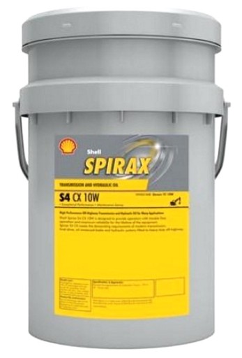 Трансмісійне масло shell spirax s4 cx 10w 20л