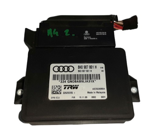 8k0907801h 4car - Audi A4 B8 Allroad 8k9 модуль ручного тормоза