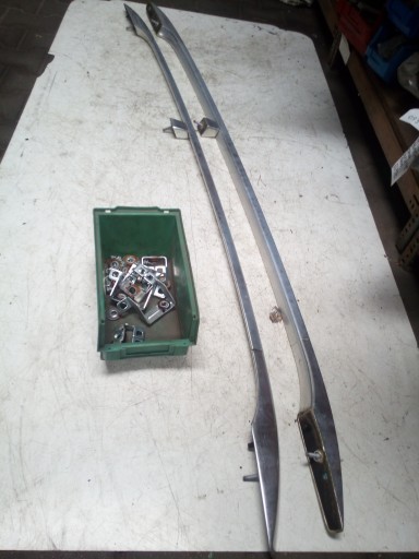 Хромированные рейлинги на крышу VW PASSAT B6 универсал