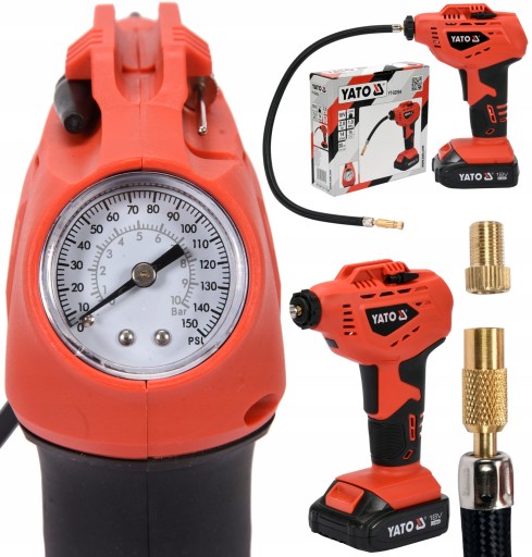 НАСОСНИЙ ПІСТОЛЕТ YATO 18V 2AH ŁAD YT-82894