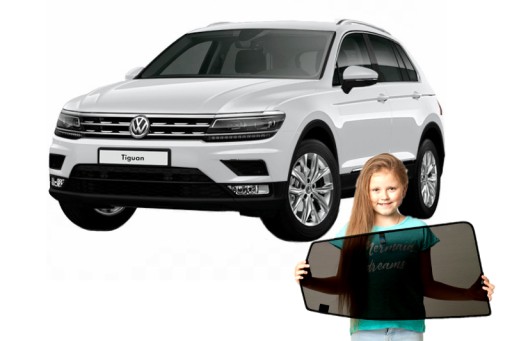 ШТОРЫ НА МАГНИТАХ VOLKSWAGEN VW TIGUAN 2 II