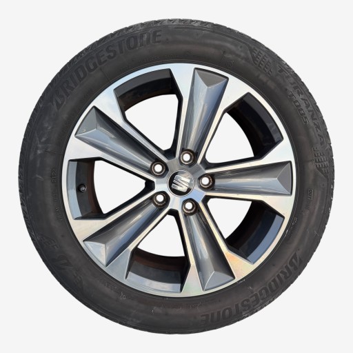 discs wheels tyres SEAT ATECA BRIDGESTONE 215/55/17" 5MM summer