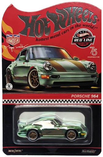 Hot Wheels Porsche 964 Red Line Club RLC • Cena, Opinie - Allegro