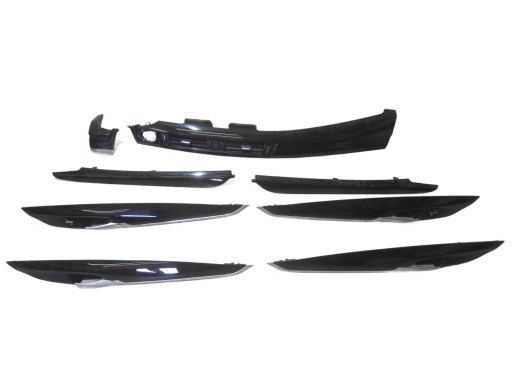 BMW X5 F15 F16 DEKORY listák OSLONY fa GLANZEND KOMPLET 51417381888