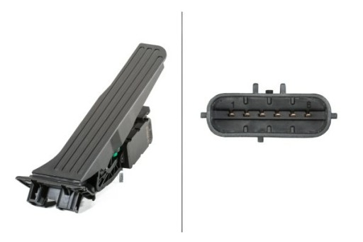 6PV 010 - ПЕДАЛЬ ГАЗА HELLA VW GOLF 1.9TDI 03-