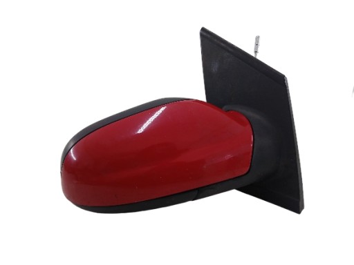 VW FOX SPECCHIETTO RETROVISORE Destro manuale rosso