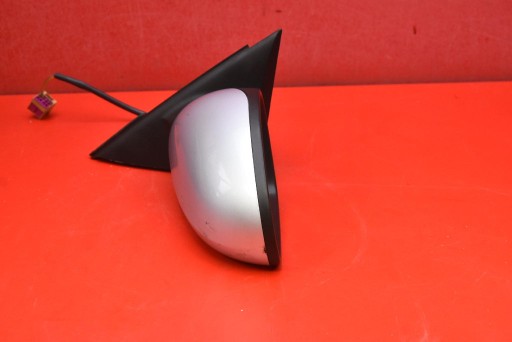 mirror left silver EU 014142 SEAT IBIZA 3 III 6L 06-08 3 PIN