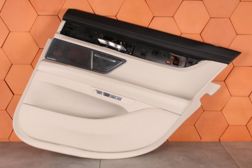 BMW 7' G11 side upholstery door right rear part BOWERS leather ELFENBEINWEISS