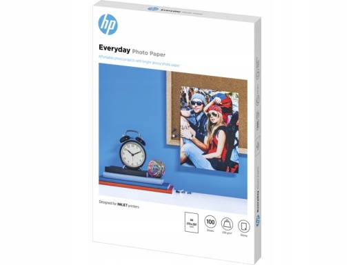 HP papier fotograficzny Everyday 100szt BŁYSZCZĄCY 200g A4 Glossy