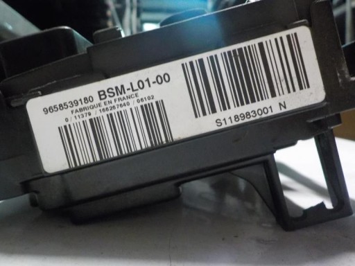 PEUGEOT 407 modulo BSM UCH 9658539180 S118983001N L01