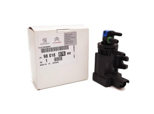 9801887680 - ЭЛЕКТРОМАГНИТНЫЙ КЛАПАН ТУРБИНЫ CITROEN PEUGEOT 1.6-2.0 HDI