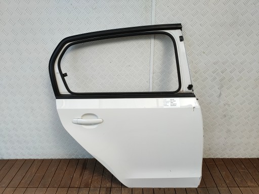 VW UP SKODA CITIGO SEAT MI 11- 5D door rear. right rear part colour LB9A