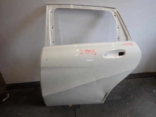 door rear part rear. left MERCEDES B-KLASA W246 2011-2018
