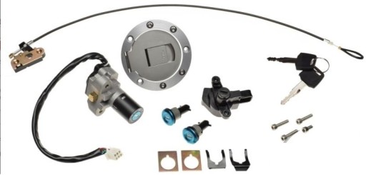 5900000188225 - ЗАМОК ЗАПАЛЮВАННЯ КОМПЛЕКТ ЗАМКІВ ПАЛИВНА КРИШКА JUNAK 901 SPORT