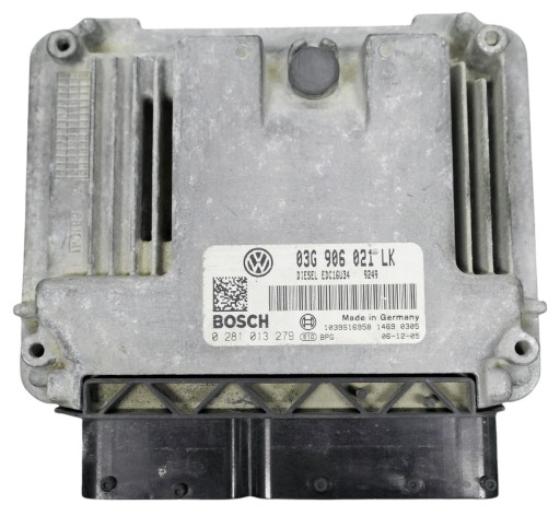 03G906021 EDC16U34 - Контроллер seat leon 1.9tdi 0281013279 03g906021lk программирование отключения иммо