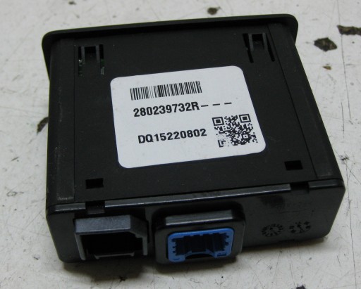 RENAULT KADJAR 1.6 DCI 15R adapter PORT USB 280239732R