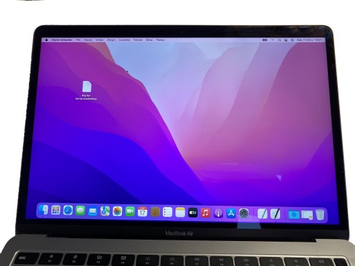 Snímač Klapka MacBook Air A1932 A2179 Space Grey (17)