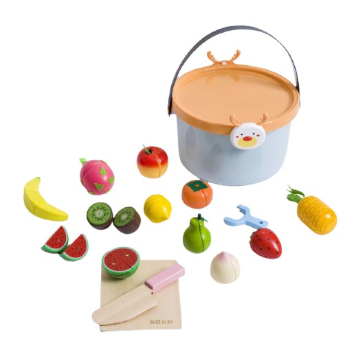 ДЕРЕВ'ЯНІ ФРУКТИ ДЛЯ ЛЕПЕННЯ НА МАГНІТІ