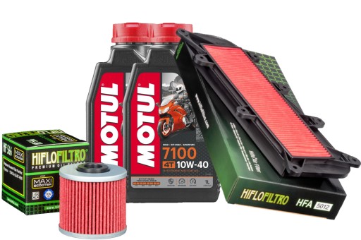 101545+101545+321688+321942 - Масло MOTUL 7100 10W40 2л воздушный масляный фильтр Kymco People GT 200 300