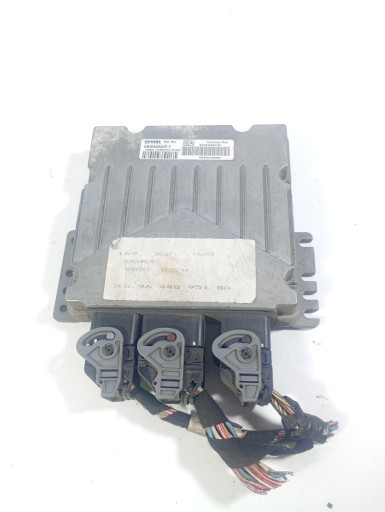 Peugeot 307 01-11 computer control unit of the engine OE 9644895180