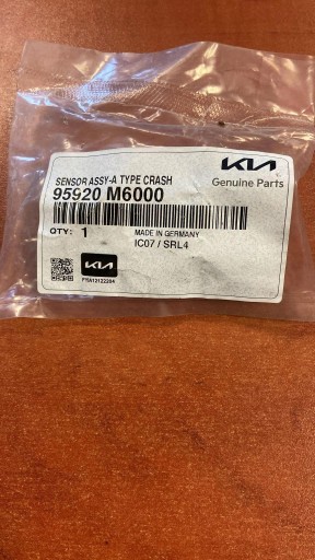 HYUNDAI TUCSON I20 KIA CEED SPORTAGE V 19-23 Crashsensor Drucksensor 95920-M6000