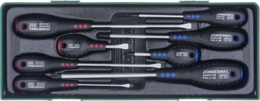 НАБІР ВИКРУТОК JONNESWAY 8ШТ. FULL STAR