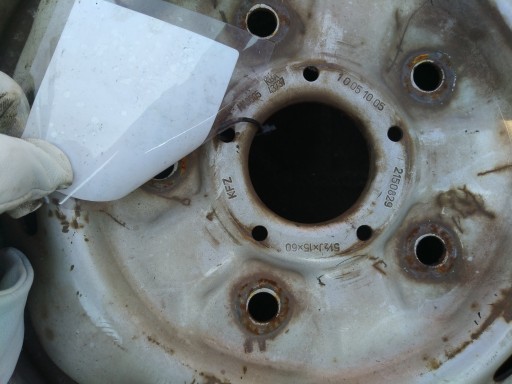 Ford Transit V disc stalowa 15" 10051005 KBA43737 2150829 51/2Jx15x60