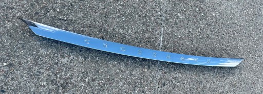 9822814780 9822814680 - Citroen DS3 Crossback 2019 - срібляста хромована накладка на задню кришку багажника