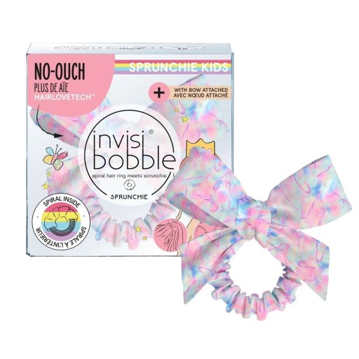 INVISIBOBBLE SPRUNCHIE KIDS SLIM BOW GUMIČKA DO VLASOV SWEET FOR MY SWEET