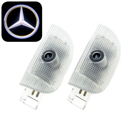Mercedes LED логотип проектор R230 W220 W215 S SL CL