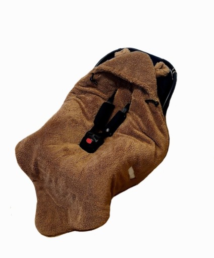 Накидка на автосидіння Nini Antonini 110 х 100 см коричнева