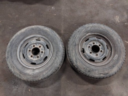 Roues Jantes Pneumatiques, pneus d’été 2 SZT Avant KIA BONGO K2700 6x139 X14 195R14C