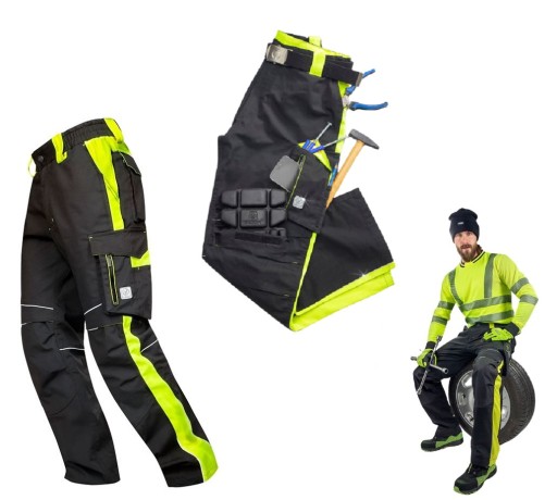 Зимние утепленные рабочие брюки Ardon Neon r. S