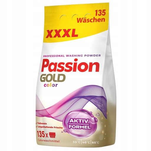 Passion Gold Prací prášok 135 Color 8,1kg