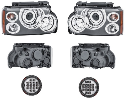 SS433309-H 433310-H - ФАРА LAND ROVER RANGE 05- HELLA L+R