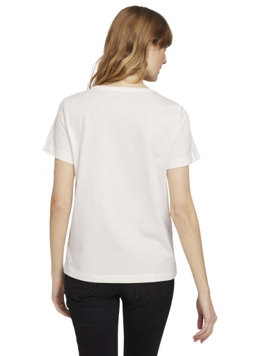 13410548378 Tom - XL Tshirt C-neck Logo White Tailor Whisper