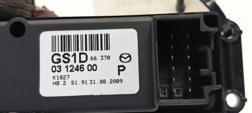 button GS1D66370 MAZDA 6 II