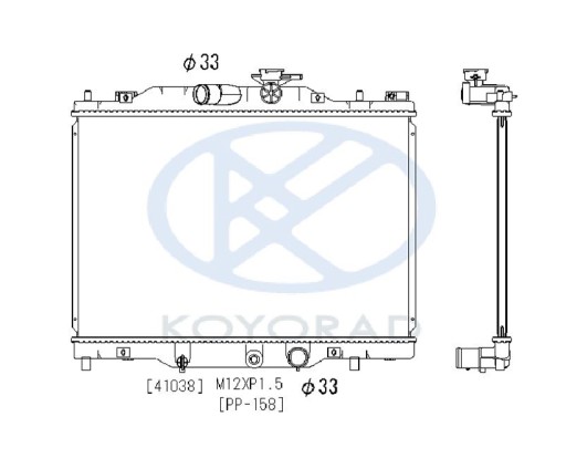РАДІАТОР MAZDA CX-3 15- PEHH15200