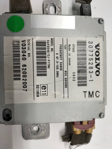 amplifier ANTENY 30775283 Volvo S40 II (2004-2012)
