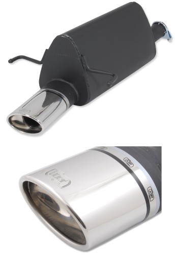 120-127/28 (0) - Спортивный глушитель OPEL ASTRA H Hatchback ULTER