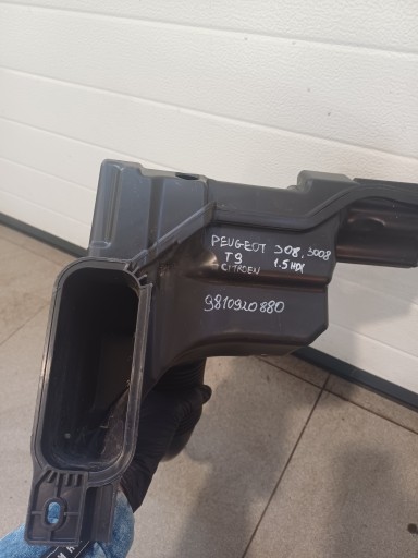 Zufuhr REZONATOR luft PEUGEOT 308 BERLINGO III 1,5 HDI 9810920880