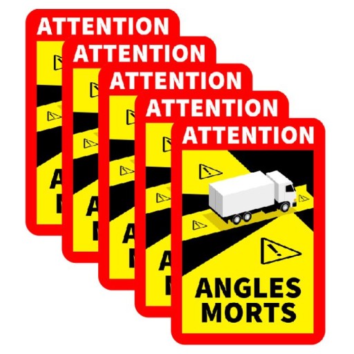 Слепые пятна наклейки ANGLES MORTS МДП комплект 5шт