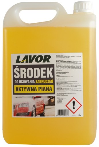 LAVOR СЕРЕДИНА AKTYWNA PIANA 4L МОЩНАЯ DO МЫТЬЯ AUT KONCENTRAT изображение 1