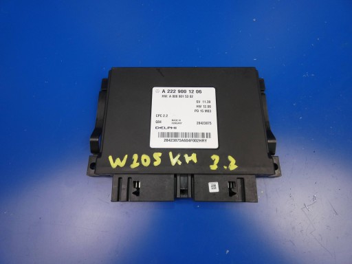 MERCEDES C KLASA W205 GLC W253 modul Bedienteil Getriebe getriebe