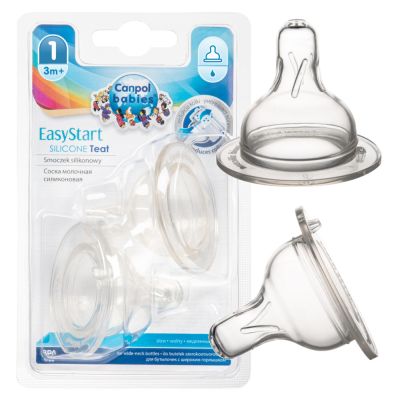 Соска силіконова Canpol babies 3 м+