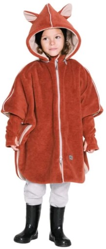 Пончо Patulove Little Foxy с.Помаранчевий