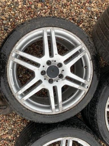 AMG 5x112 DWIE SZEROKOSCI MERCEDES W212 212 disc wheels discs 18 CALI